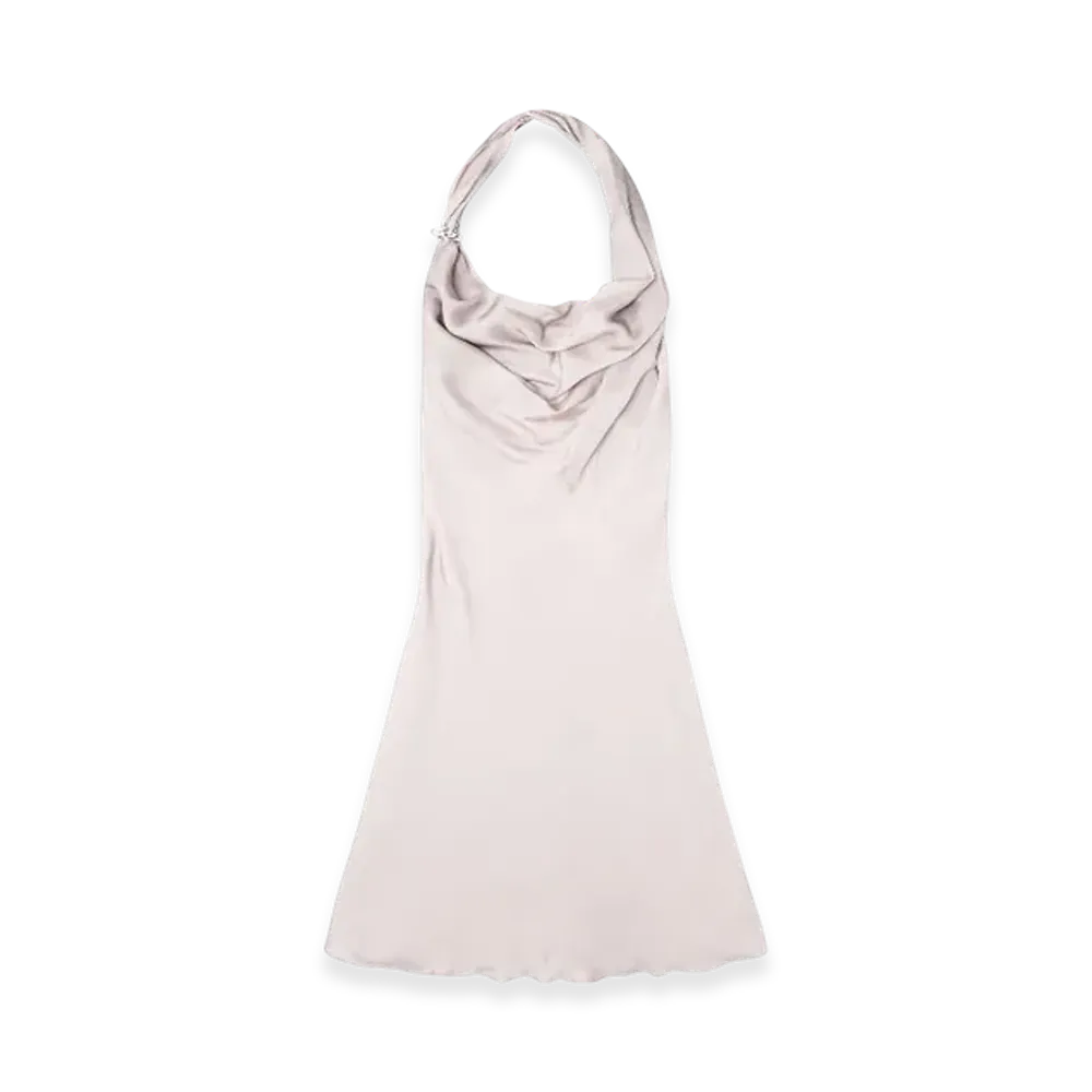 Diesel D-Estiny Bias Cut Dress With Asymmetrical Hem "Lilac"