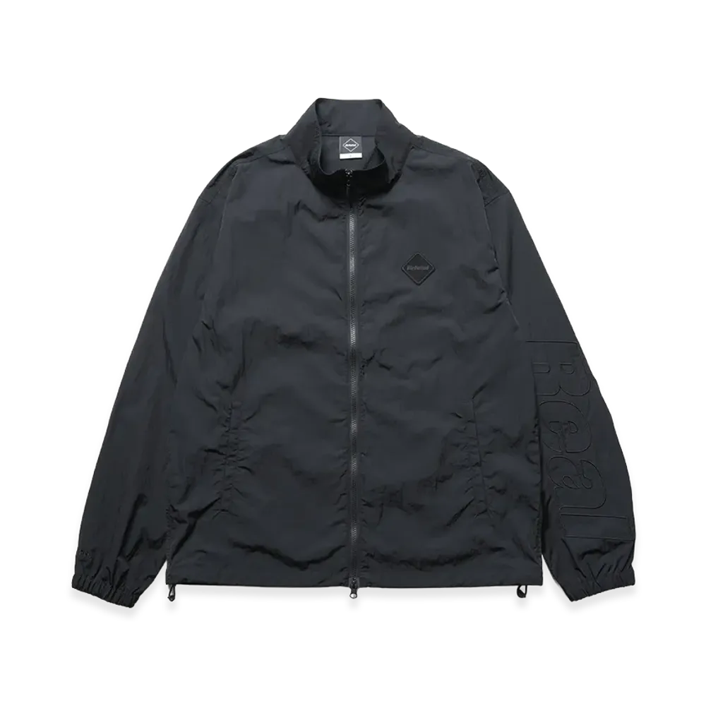 F.C.Real Bristol Big Logo Nylon Stand Collar Blouson "Black"