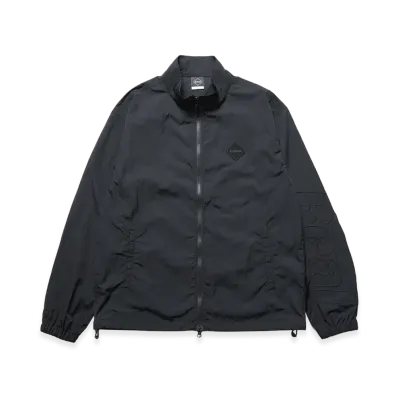 F.C.Real Bristol Big Logo Nylon Stand Collar Blouson "Black"