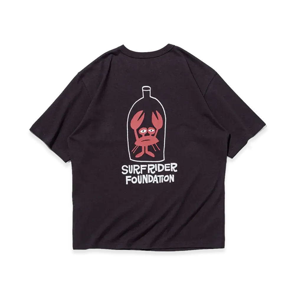 NEW ERA x Surfrider Foundation Short Sleeve Washed Cotton T-Shirt Yusuke Hanai Club "Sumikuro"
