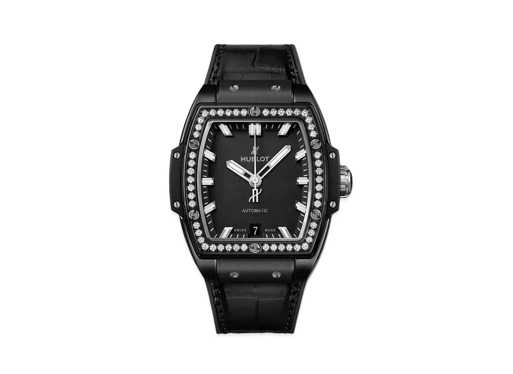 HUBLOT Spirit of Big Bang Black Magic Diamonds 39mm