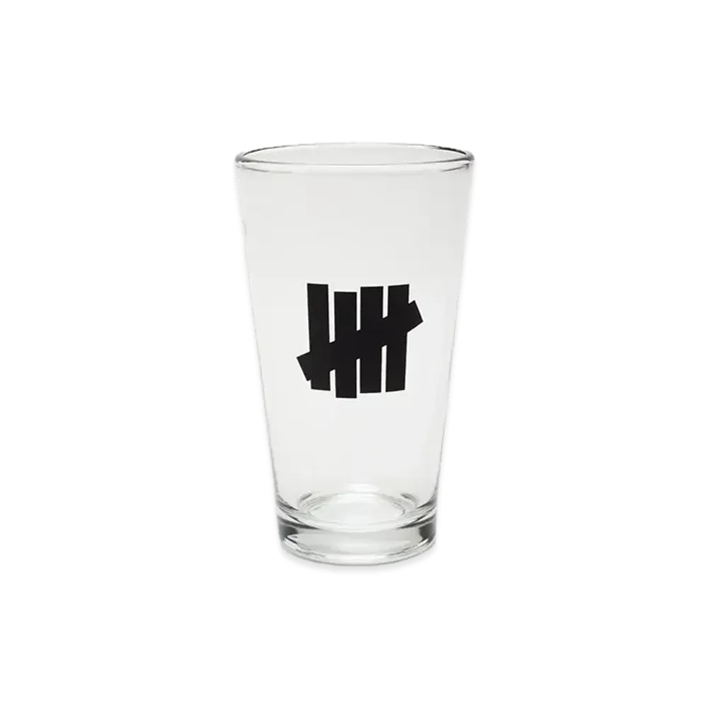 UNDEFEATED Pint Glass "Black"