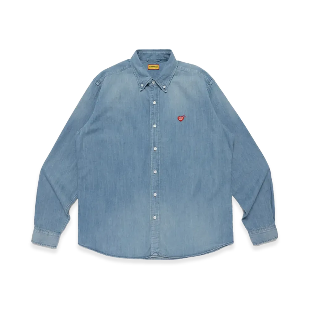 HUMAN MADE Denim BD Shirt "Indigo"