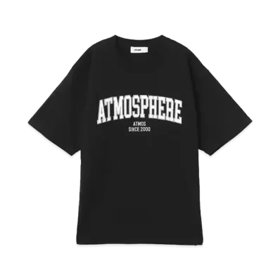 atmos College Logo T-Shirts "Black"
