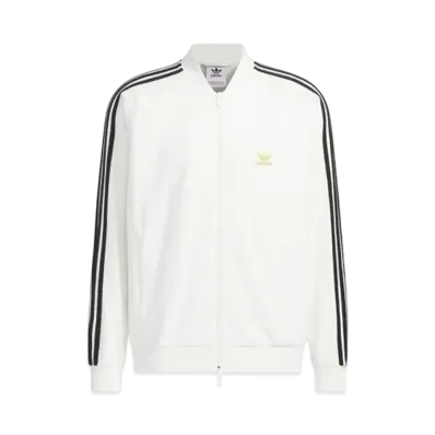 adidas SST Terry Track Top (Jersey) "Cloud White/Gold Metallic"