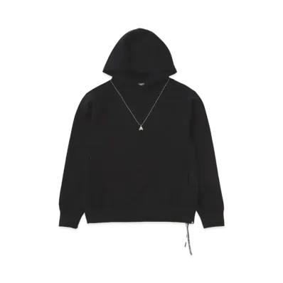 mastermind JAPAN Skull Necklace Hoodie "Black"