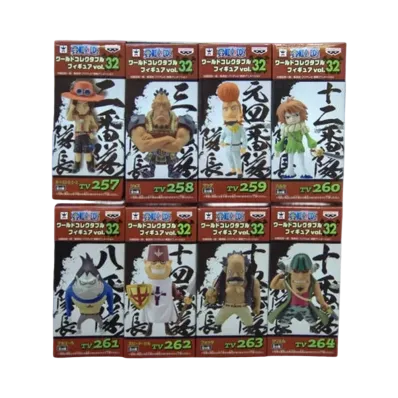 Banpresto One Piece World Collectable Figure Vol.32 Complete 8 Piece Set