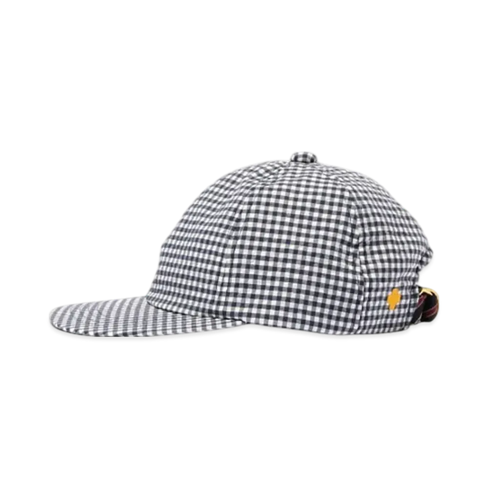 BEAMS 6 Panel Regimental Strap Sucker "GlenCheck"