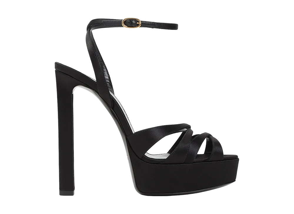 Saint Laurent Women's Chandelle 110 Sa "Black"