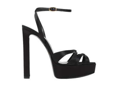 Saint Laurent Women's Chandelle 110 Sa "Black"
