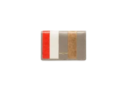 BALENCIAGA Bazar Card Holder Bazar Accessory "Beige/Orange"