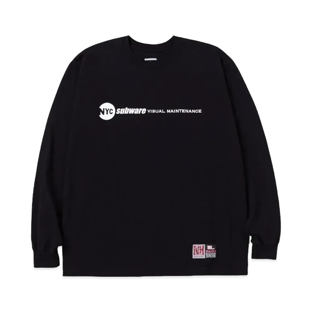 NEIGHBORHOOD x Subware . Tee LS-3 "Black"