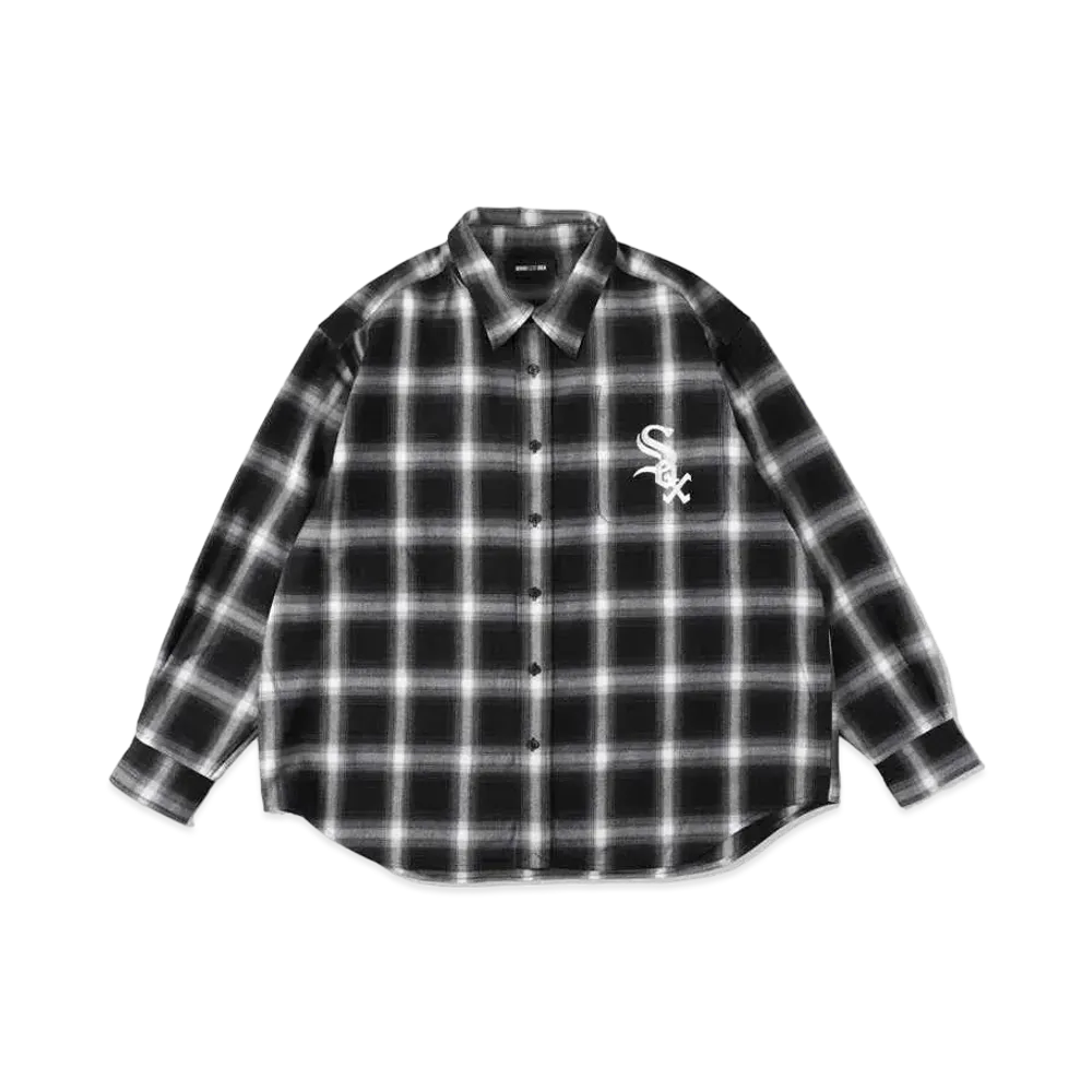 WIND AND SEA x MLB Check Shirt "Whitesox"