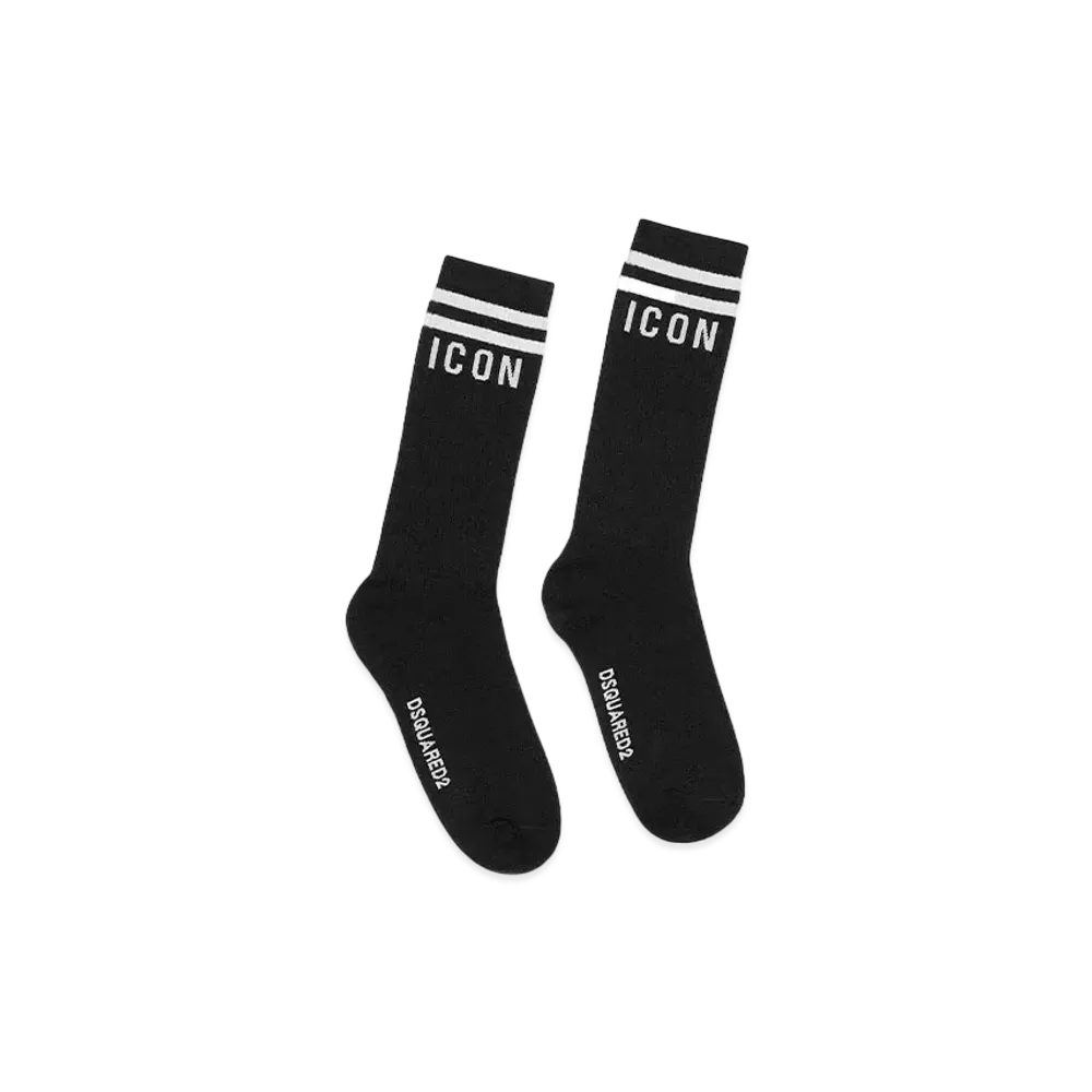 Dsquared2 Be Icon Socks "Black"