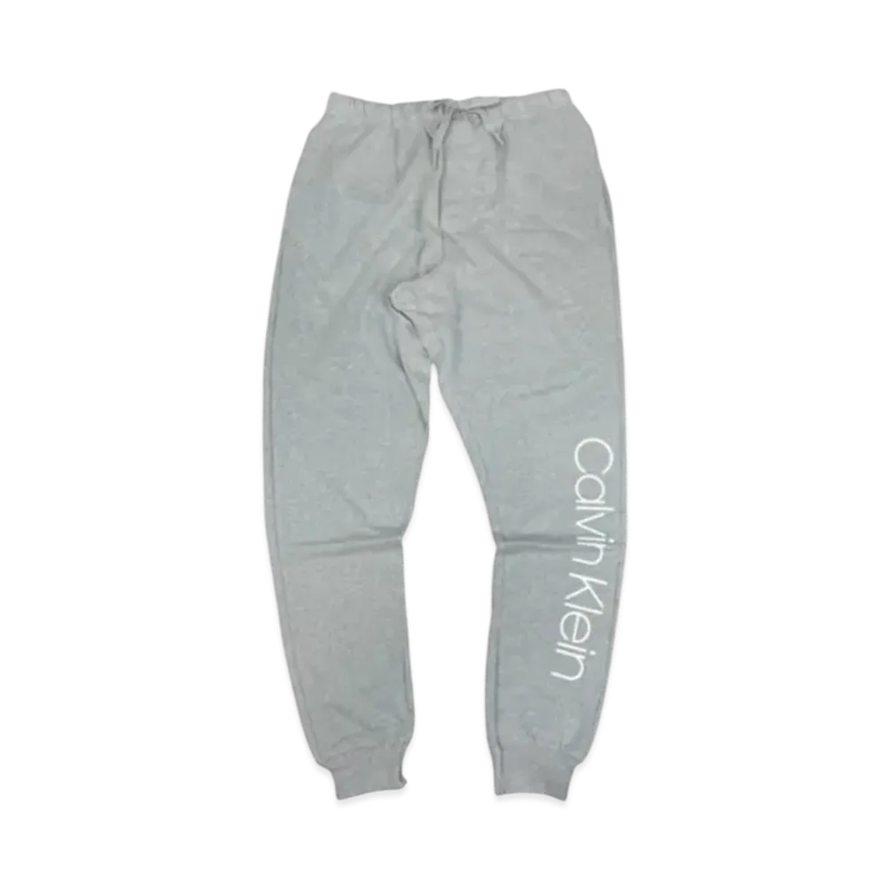 Calvin Klein Contrast Logo Drawstring Sleep Lounge "Gray/White"