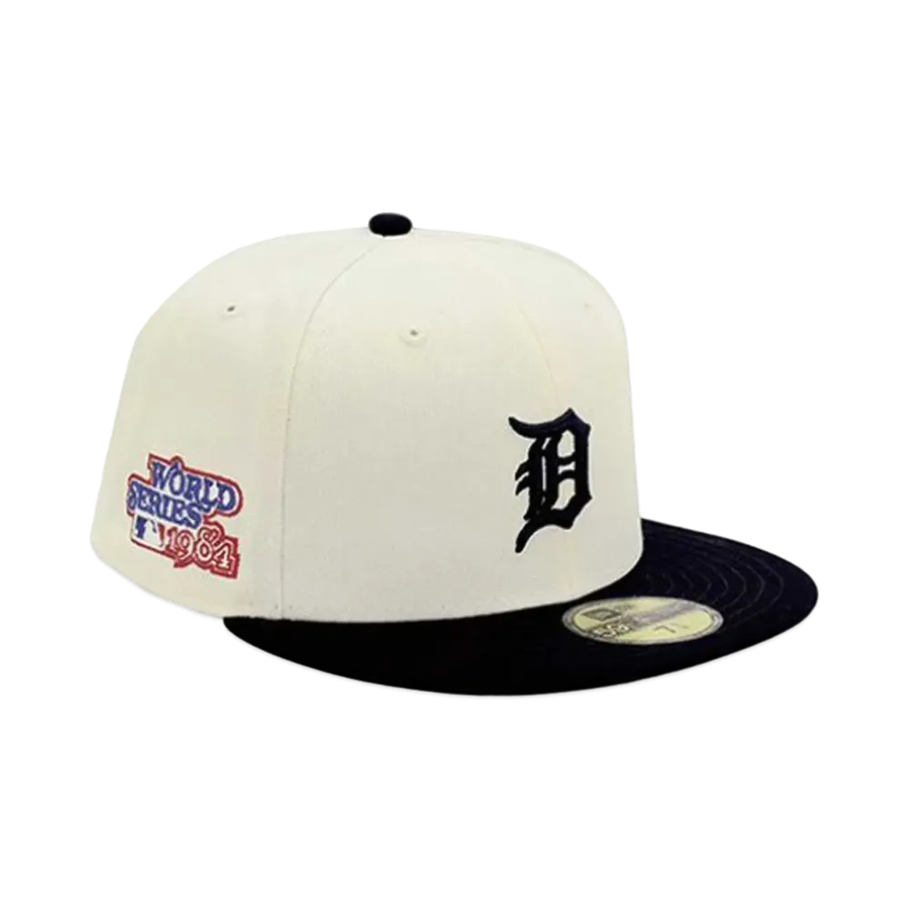 NEW ERA x THE CAP 59Fifty 'MLB Collection' Detroit Tigers "White/Black"