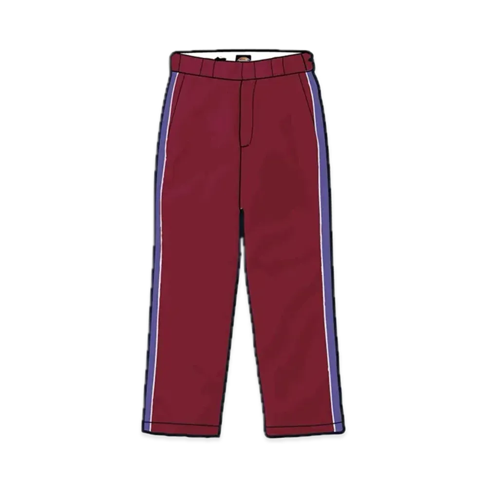 Supreme x Dickies Stripe 874 Work Pant "Maroon"
