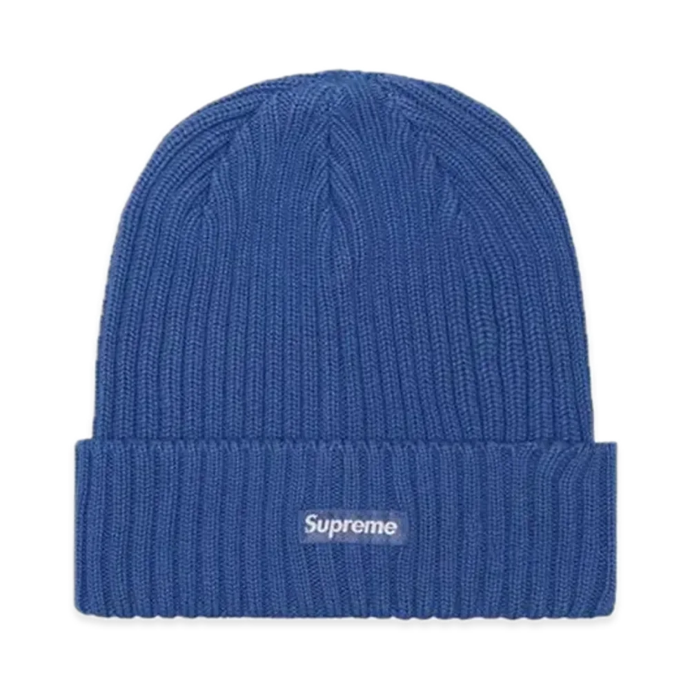 Supreme Overdyed Beanie "Blue" (23SS)