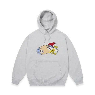 PALACE Rear View Hood "Grey Marl"