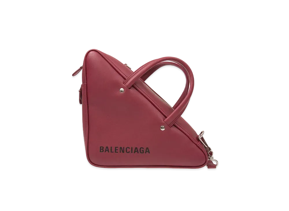 BALENCIAGA Leather Handbag "Red"