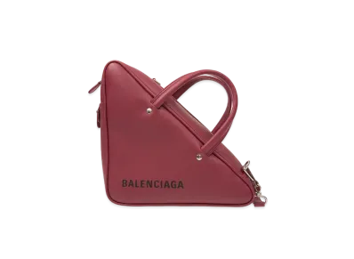 BALENCIAGA Leather Handbag "Red"