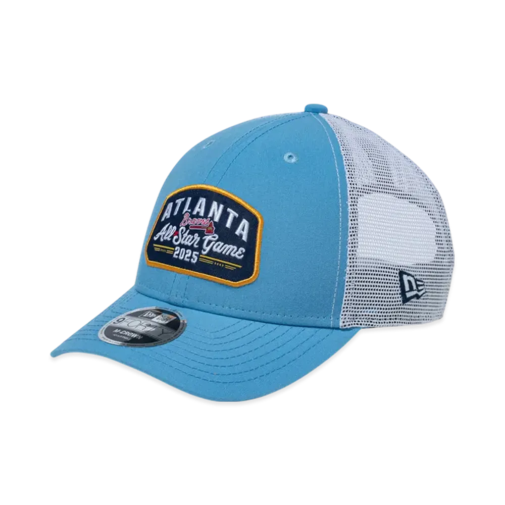 NEW ERA 9Forty M-Crown Tracker 2025 MLB All Star Game Fan Pack Atlanta Braves "Sky"