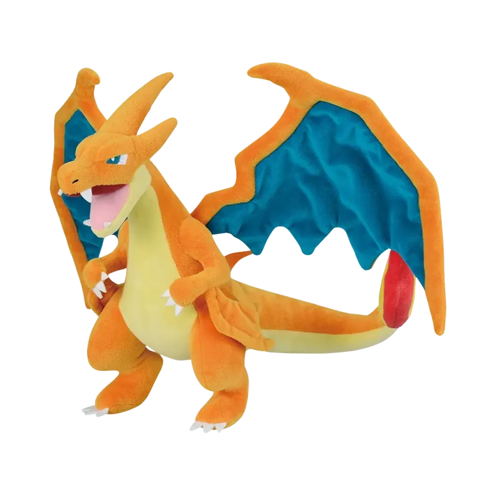 BANDAI "Ichiban Kuji" -Pokemon "Mega Evolution"- B Prize Mega Charizard Y Plush