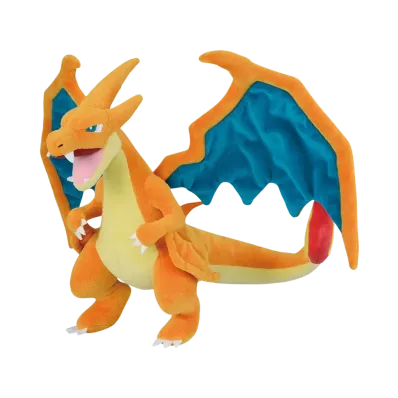 BANDAI "Ichiban Kuji" -Pokemon "Mega Evolution"- B Prize Mega Charizard Y Plush