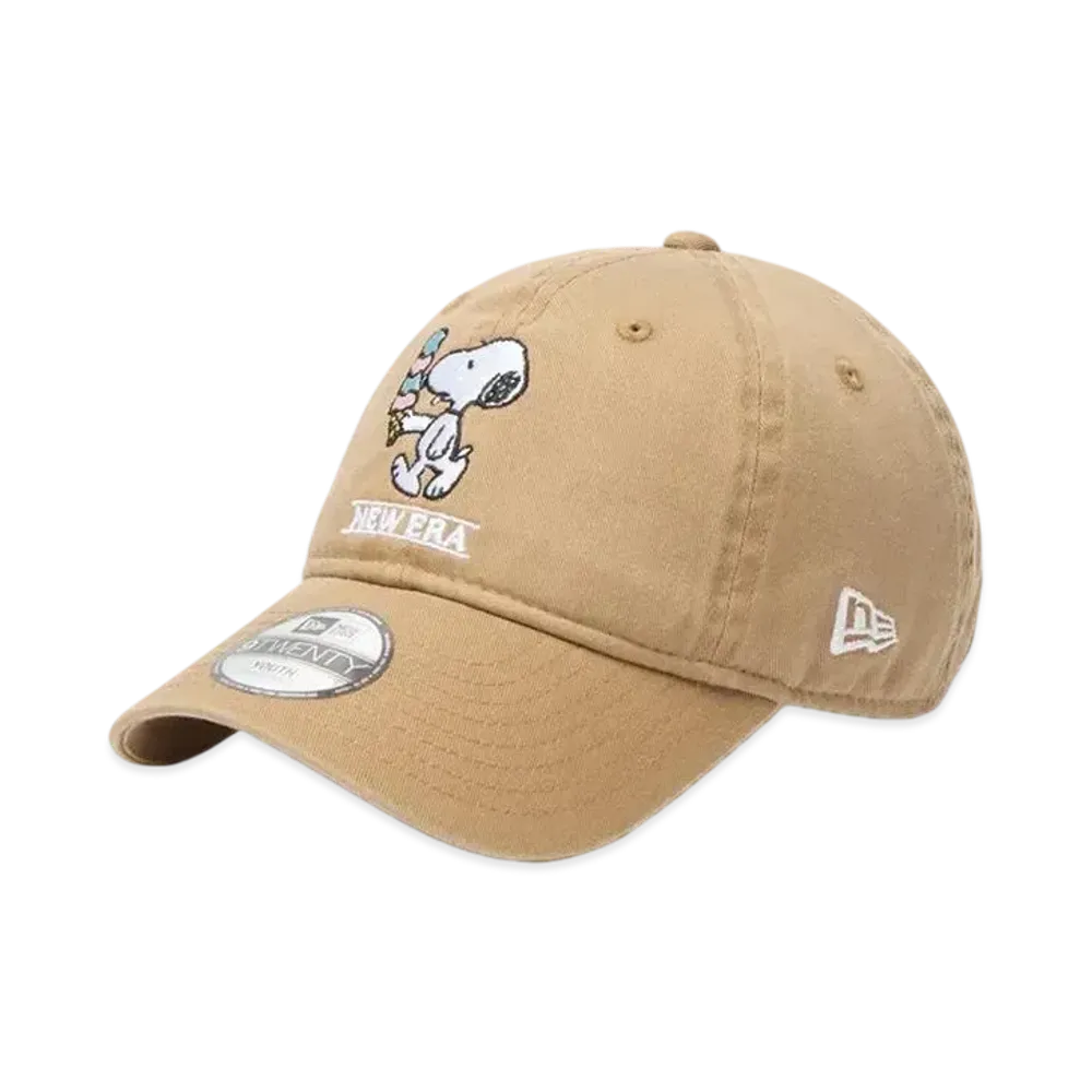 NEW ERA x PEANUTS Youth 9Twenty Ice Cream "Khaki"