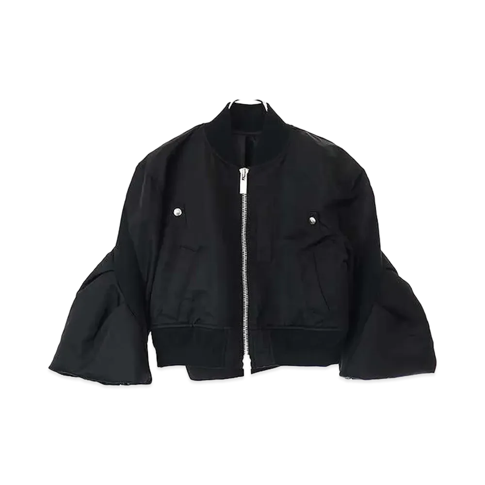 sacai Nylon Twill Blouson "Black"