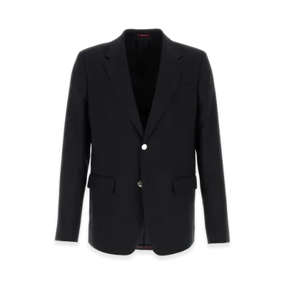 GUCCI Wool Blazer "Blue"