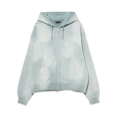 BEAMS Fade Zip-Up Hoodie "Sax"