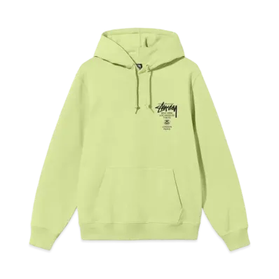 Stussy WORLD TOUR HOODIE "Tea"