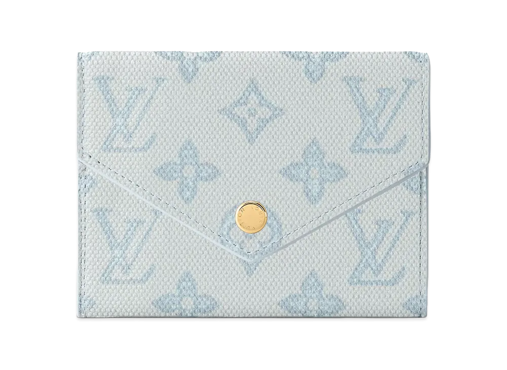 Louis Vuitton Victorine Wallet "Blue Courrier"