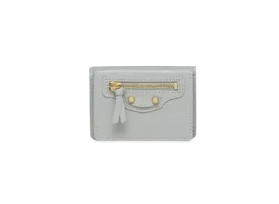 BALENCIAGA Classic Mini Wallet Cloud Classic Mini Wallet "Gray"