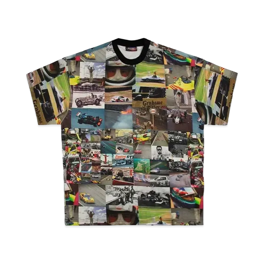 Just Don S/S Collage Tee "Multicolor"