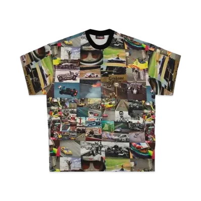 Just Don S/S Collage Tee "Multicolor"