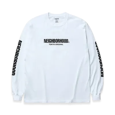 NEIGHBORHOOD Dover Street Market Ginza Limited Tee LS "White"
