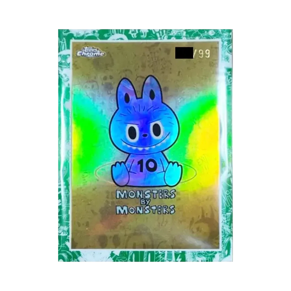 モンスターズ バイ モンスターズ グリーン [4](トップスクローム「2025 ラブブ 10周年 アニバーサリーボックス」) シリアルNo.入り