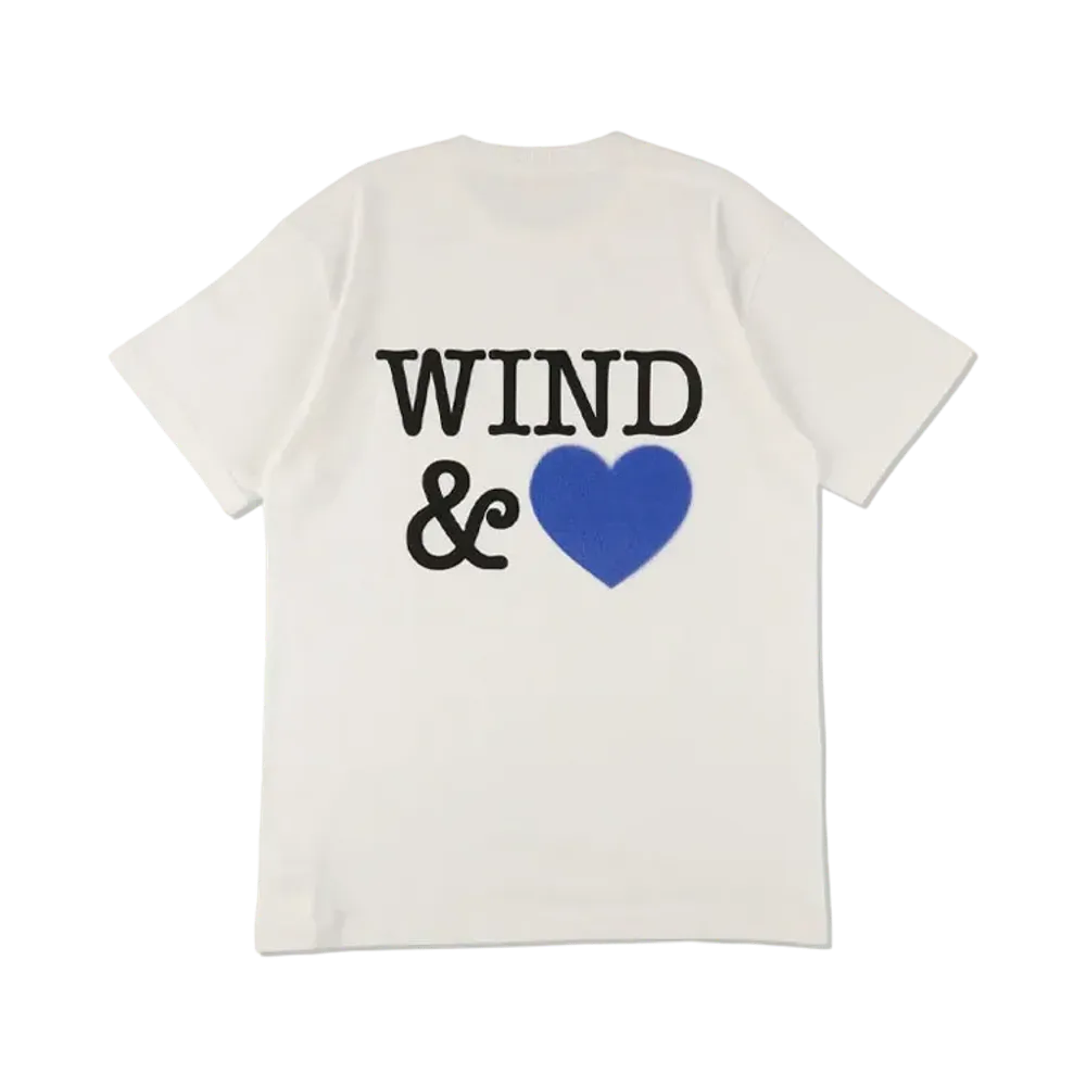 WIND AND SEA Logo Tee (Heart) "White"