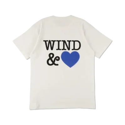 WIND AND SEA Logo Tee (Heart) "White"