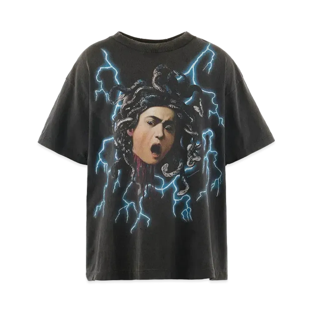 SAINT Mxxxxxx SS Tee_Medusa "Black"