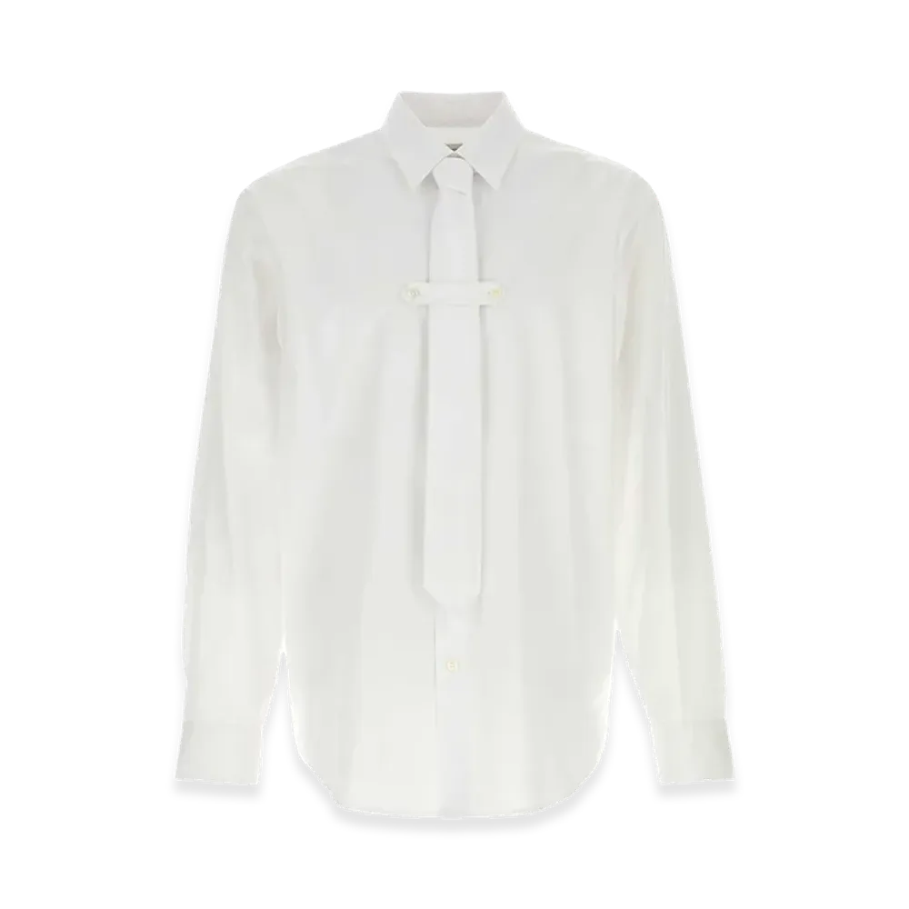 DRIES VAN NOTEN Poplin Shirt "White"