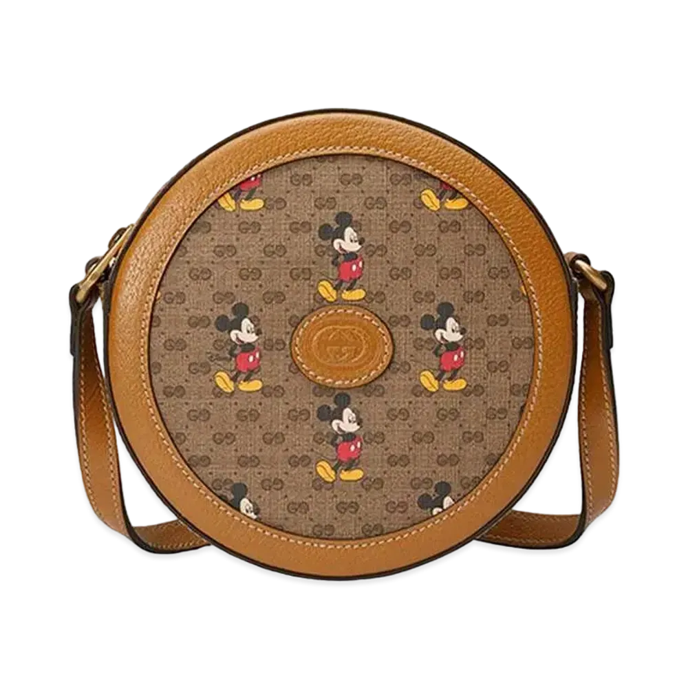 GUCCI x Disney GG Supreme Mickey Mouse Shoulder Bag