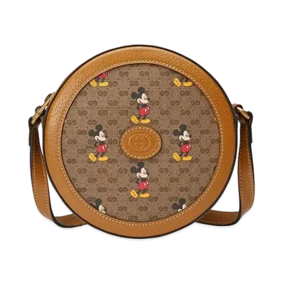 GUCCI x Disney GG Supreme Mickey Mouse Shoulder Bag