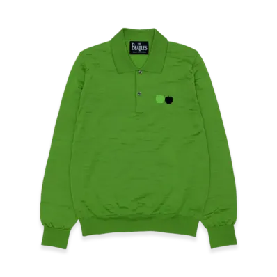 COMME des GARCONS x The Beatles One Point Knit Polo "Green"