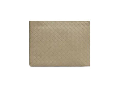 Bottega Veneta Half-Zip Pouch "Taupe"