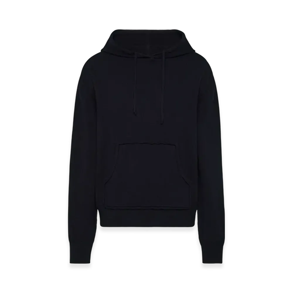 Maison Margiela Men's Decortique Cashmere Hoodie "Navy"