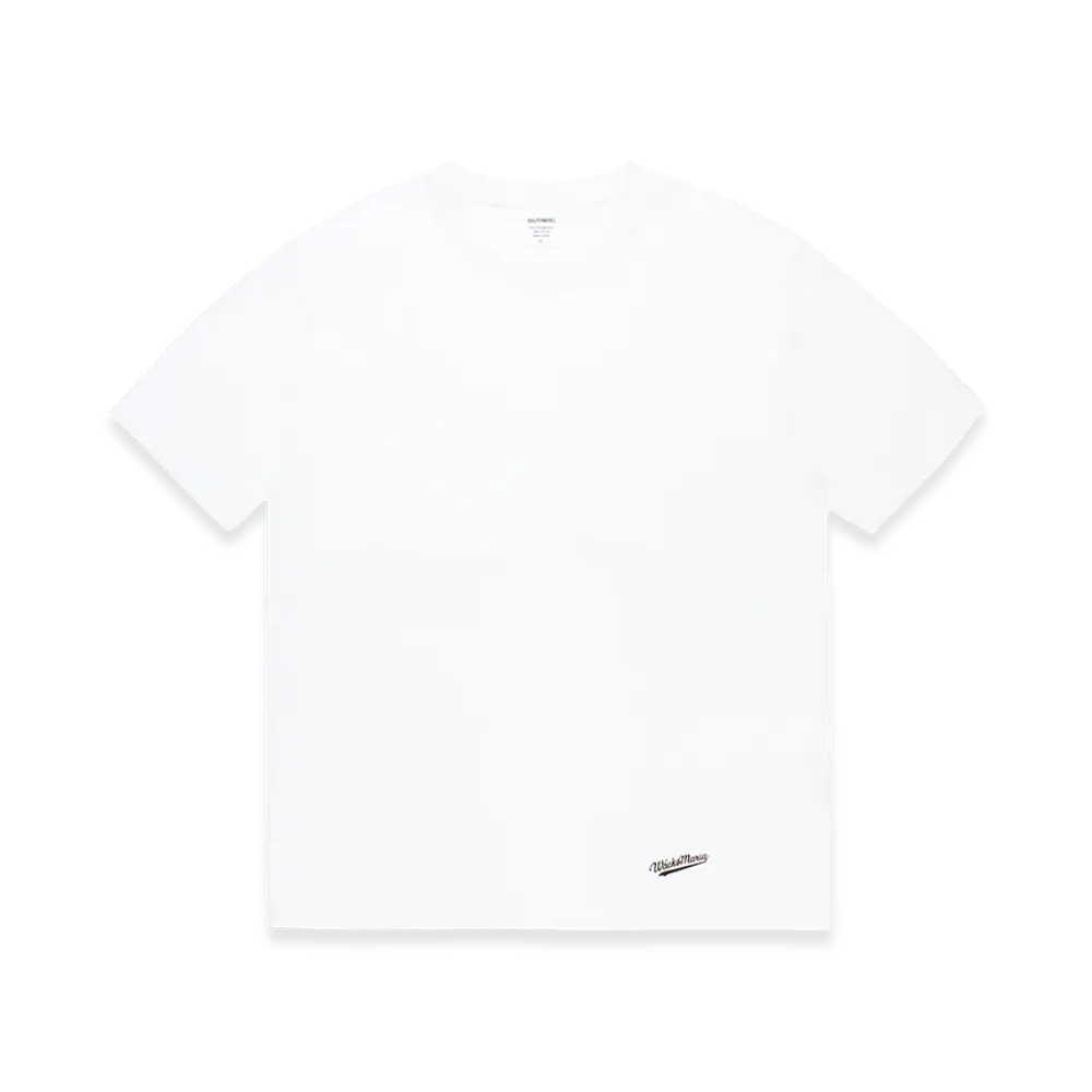 WACKO MARIA Washed Heavy Weight Color T-Shirt "White"