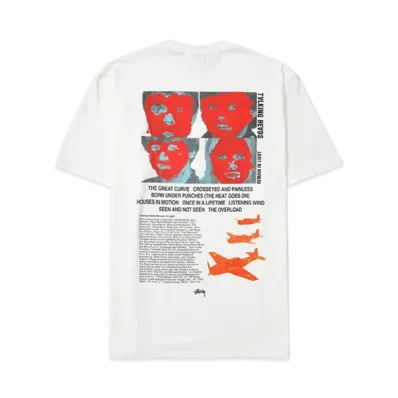 Stussy x Talking Heads Remain in Light Tee "White"
